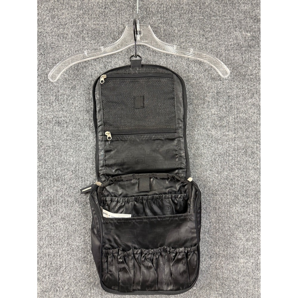 OGIO Doppler Hanging Toiletry Bag Black Travel Kit Organizer Cosmetic Case EUC